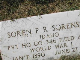 Soren P. R. Sorensen Soren P. R. Sorensen