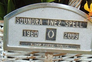 Soundra Inez "Nezzie" Whitmore Spell Soundra Inez "Nezzie" Whitmore Spell
