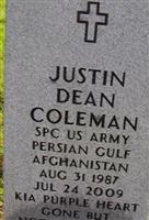 Spec Justin Dean Coleman