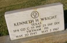 Spec Kenneth Harold Wright Spec Kenneth Harold Wright