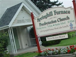 Springhill Furnace Presbyterian Church Cemetery Springhill Furnace Presbyterian Church Cemetery