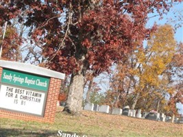 Sandy Springs Baptist Church Cemetery