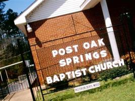 Post Oak Springs Baptist Church Cemetery