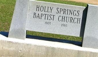 Holly Springs Baptist Church Cemetery