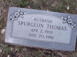 Spurgeon Thomas Spurgeon Thomas