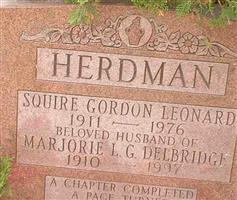 Squire Gordan Leonard Herdman