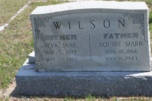 Squire Mark Wilson Squire Mark Wilson