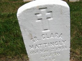 Sr Clara Mattingly Sr Clara Mattingly