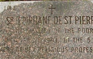 Sr Epiphane de St Pierre