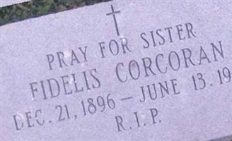 Sr Fidelis Corcoran Sr Fidelis Corcoran