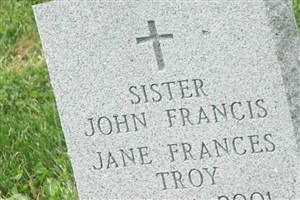 Sr Jane Frances Troy