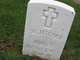 Sr Josepha Wimsey