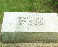 Sr Kathleen Leven Sr Kathleen Leven