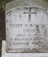 Sr M. Benedict White