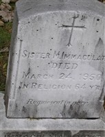 Sr M. Immaculata Haight Sr M. Immaculata Haight