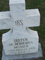 Sr M. Roberta Moher Sr M. Roberta Moher