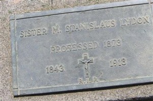 Sr M. Stanislaus Lydon Sr M. Stanislaus Lydon