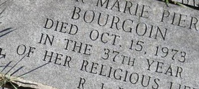 Sr Marie Pierre Bourgoin