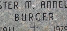 Sr Mary Annella Burger