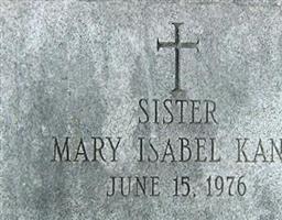 Sr Mary Isabel Kane