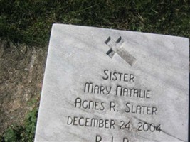 Sr Mary Natalie Slater Sr Mary Natalie Slater