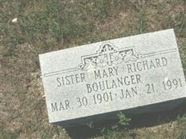 Sr Mary Richard Boulanger