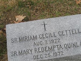 Sr Miriam Cecile Gettell