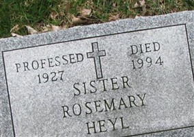 Sr Rosemary Heyl