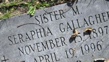 Sr M. Seraphia Gallagher, IHM Sr M. Seraphia Gallagher, IHM