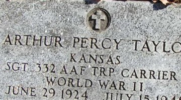 SSgt Arthur Percy Taylor