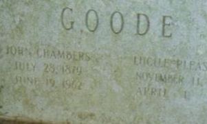 St John Chambers Goode