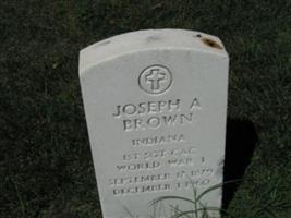 1st Sgt Joseph A Brown
