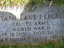 Stanislaus J Legel Stanislaus J Legel