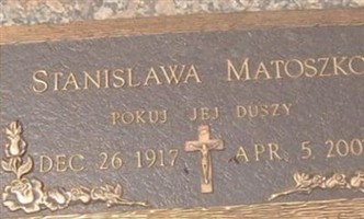 Stanislawa Matoszko Stanislawa Matoszko