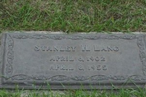 Stanley H. Lang Stanley H. Lang