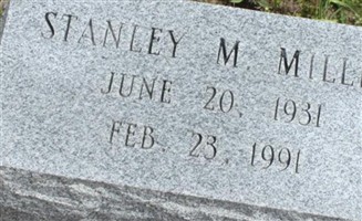 Stanley M Miller Stanley M Miller