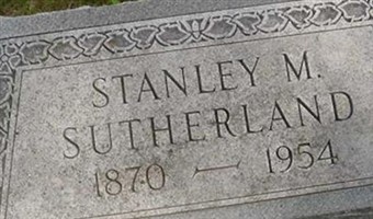 Stanley M Sutherland Stanley M Sutherland