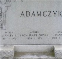 Stanley P Adamczyk Stanley P Adamczyk