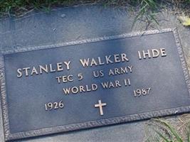 Stanley Walker Ihde