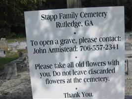 Stapp Cemetery