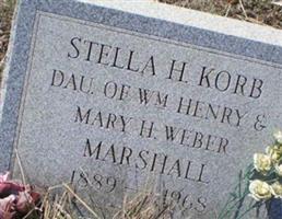 Stella H Marshall Korb