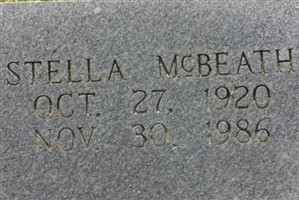 Stella McBeath Stella McBeath