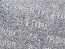Stephan DeCator Stone Stephan DeCator Stone