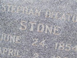 Stephan DeCator Stone