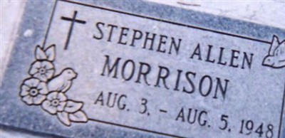 Stephen Allen Morrison Stephen Allen Morrison