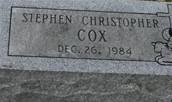 Stephen Christopher Cox Stephen Christopher Cox