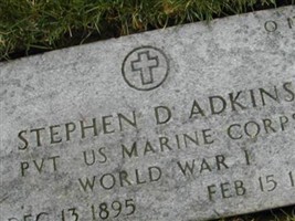 Stephen D Adkins