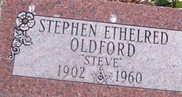 Stephen Ethelred Oldford Stephen Ethelred Oldford
