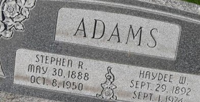 Stephen R Adams Stephen R Adams