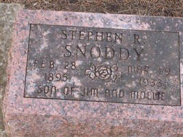 Stephen R Snoddy Stephen R Snoddy